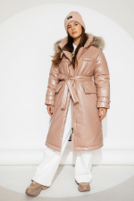 Пальто для девочки GnK ЗС-926 превью фото