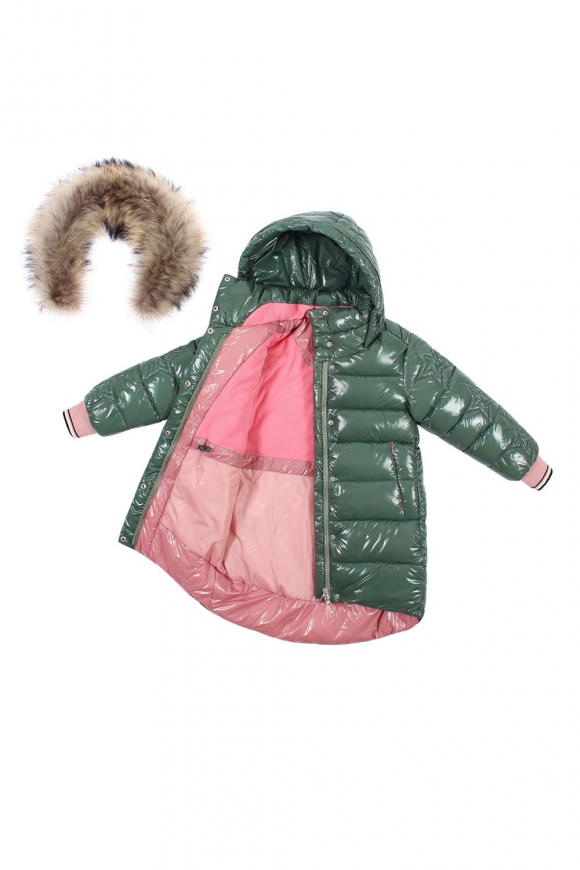 Пальто для девочки GnK ЗС-818 фото
