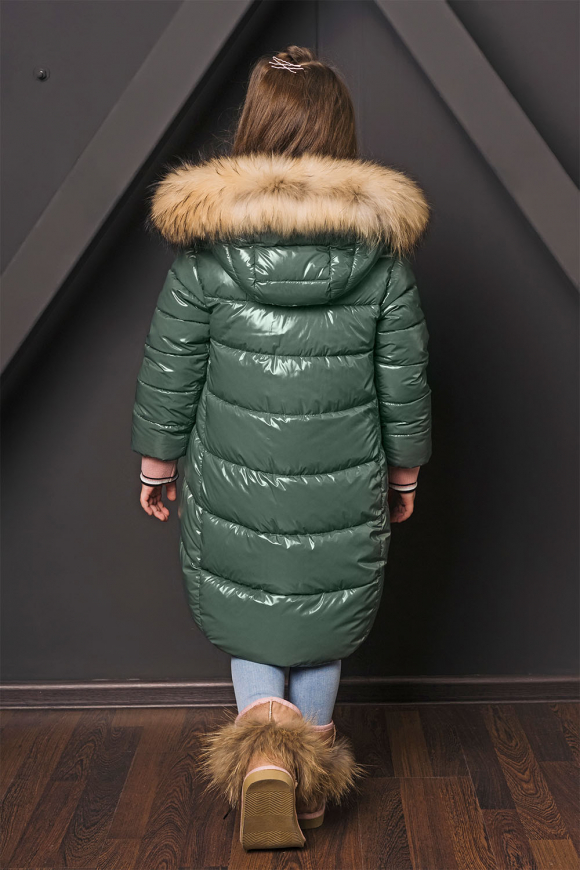 Пальто для девочки GnK ЗС-818 фото